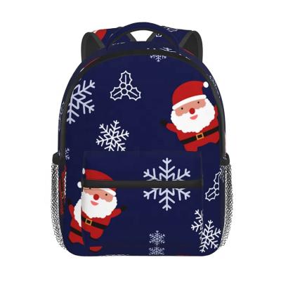 China The Other Christmas Printed Custom Mini Backpack School Bag For Kids Outing for sale