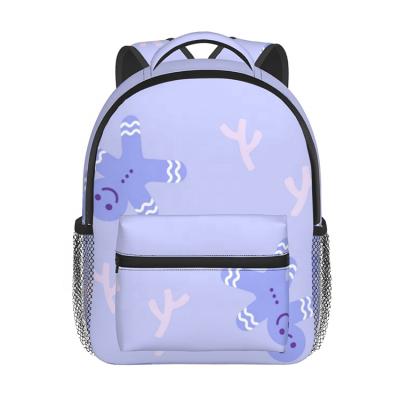 China Other 2021 Polyester Anime Backpack Bag Light Purple School For Kids for sale