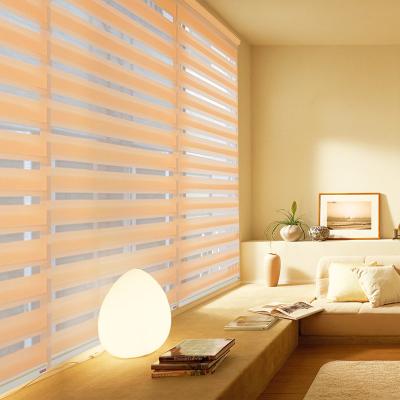 China Restroom Windows Waterproof Zebra Sun Shade Roller Blinds for sale