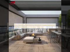 Max Size 6M Height Exterior Windblock Shades Waterproof Zip Track Blinds for All-Weather Protection
