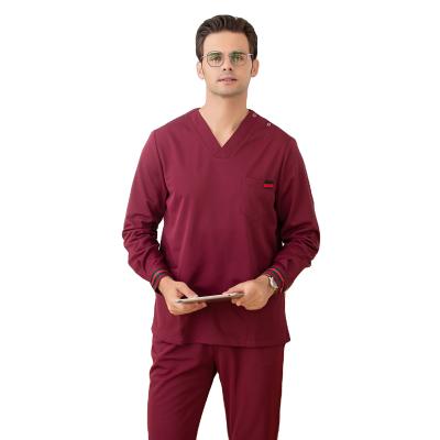 China Wear Doctor Uniform Nurse Scrub Suit Hot Fashion Medical Hospital Sets for sale