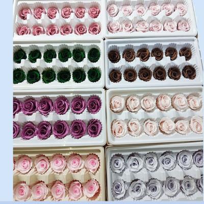 China Fashional Factory Direct Sales Permanent Retention Forever Decorative Rose Head Forever for sale