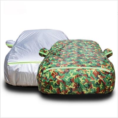 China Hot Selling Customized Sports Fabric Padded Hail Sun Pads Waterproof Car Covers Exterior For Sedan SUV for sale