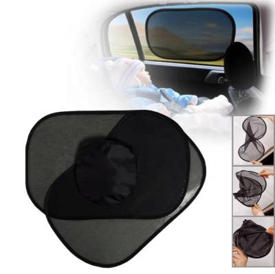 China Sports High Quality Black Side Car Sun Shading Rear Window Sunshades Cover Mesh For Heat Insulation for sale