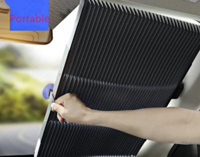 China Portable sunshade SunVisor Sunshield Front Blinds Car Windshield retractable sports car for sale