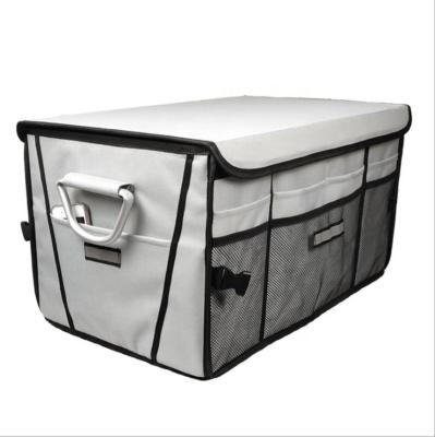 China Fashional oxford storage box auto trunk folding fordable large capacity anti scratches for cargo storage for sale