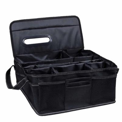 China Folding Large Capacity Multifunctional Organizer Trunk Car Foldable Car Storage Box With Drawer Box for sale