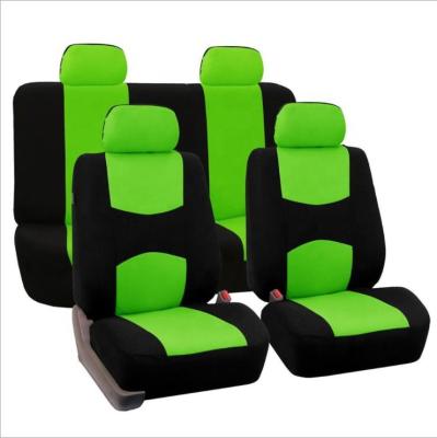 China Brief & Simple hot sale fabric Amazon color universal car seat cover with custom design for sale