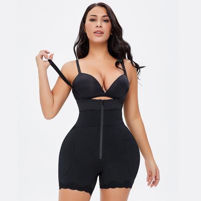 China Breathable Shapewear Panties Lingerie Perspective Quick Dry Slimming Sling Sling Body Shaper Plus Size Women Shaped Jumpsuit Underwear for sale