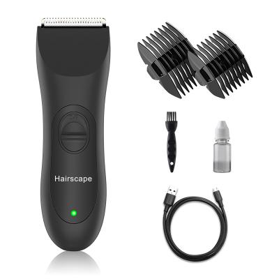 China Professional Safety Hair Removal Body Hair Trimmer Balls Groin Rechargeable Electric Hair Shaver For Men for sale