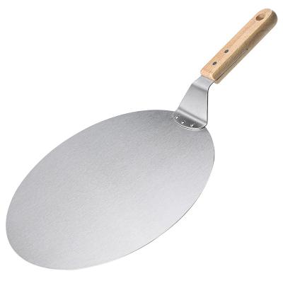 China Disposable pizza peel, stainless steel pizza paddle and pizza spatula for homemade pizza making for sale