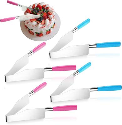 China Disposable Cake Slicer Cutter Stainless Steel Cake Server Tongs Baking Cake Slice Device for sale