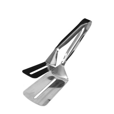 China BBQ Tong Stainless Steel Steak Meat Bread Food Tool Stainless Steel BBQ Clip Buffet Steak Shovel Tong Stainless Steel BBQ Cooking Tongs for sale