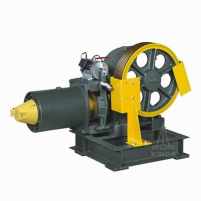 China Geared Elevator Traction Machine , 1.6m/s 3700kg Static Capacity YJ160 for sale