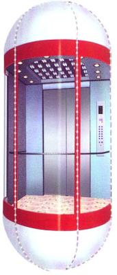 China Lift / Elevator Decoration , Observation Elevator Car for sale