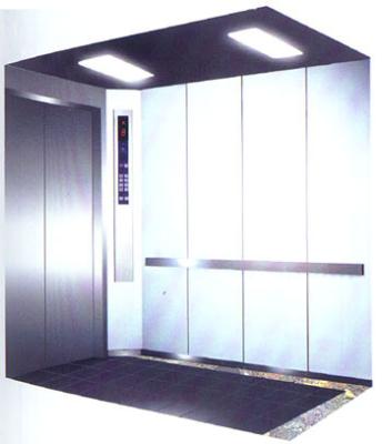 China Elevator Decoration , Center Car Door Elevator Cabin Decoration for sale