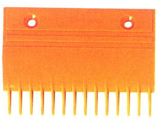 China Yellow Comb Plate , Escalator Components / Parts for sale