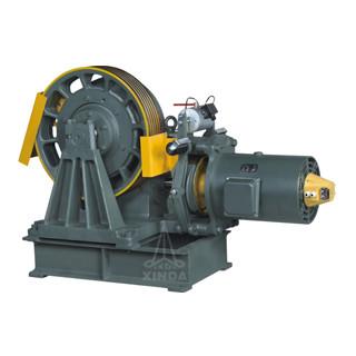 China AC-2 Drive Geared Traction Machine , 0.5m/s - 1.0m/s YJ245 for sale