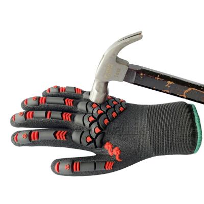 China Anti-Cut Winter Work Gloves Waterproof Construction Gloves With Touch Screen for sale