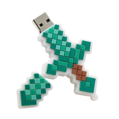 China Plug into any USB port for decoration custom PVC USB multicolor soft shell usb flash drive cover manufacturer main exporter for sale