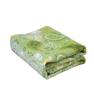 China China Factory Living Room Christmas Nontoxic Sherpa Fleece Digital Printed Flannel Blankets for sale