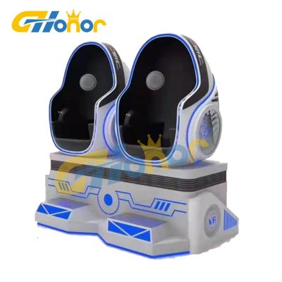 China High Quality Hardware Amusement Mall Earthquake Simulation 9d Vr Egg Vr Cinema 9d Vr 2 Seat Simulator Virtual Reality Machine for sale