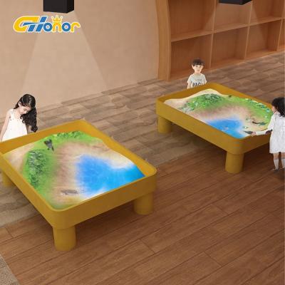 China Wooden Interactive Sandbox Game for Children Interactive Sandbox Game Multiplayer Projection Sandplay Projection for sale