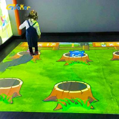 China Indoor Game Indoor 3d Hologram Interactive Floor and Wall Projection Advertising Equipment Immersive Interactive Projection Software System for sale