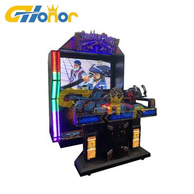 China Coin Operated Arcade Machine For Sale Gun Shooting Deadstorm Pirates Video Game Players Arcade Game Machine 2 Entertainment Shooting Simulator for sale