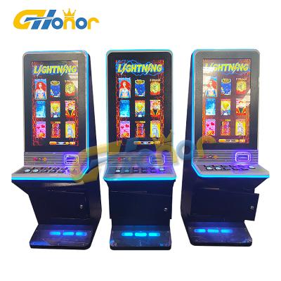 China Interactive game play games win money fast electric lottery machine 4 coin based arcade machines traga monedas maquina for sale