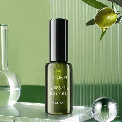 China Nourishing Own Brand OEM Olive Factory To Extract Essential Oil To Moisturize Hair And Improve Frizz Luxury Hair Care Essential Oil for sale