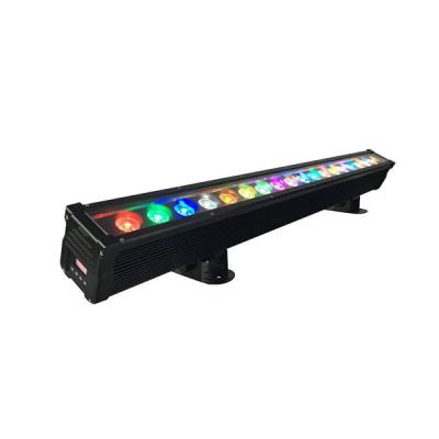 China led outdoor pixel bar disco stage waterproof light 18X10W RGBW 4in1 IP65 1040x120x130 mm for sale