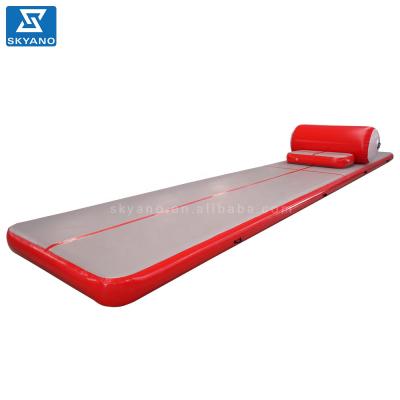 China Air Land Exercise Huge Size Air Track Gym Tumble Lane Inflatable Mat/Water Float Floor for sale