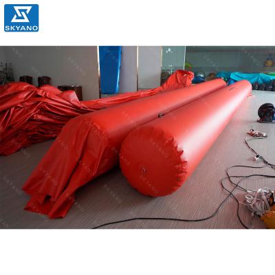 China Plato PVC Reusable Inflatable Flood Barriers Rubber Flood Dam for sale