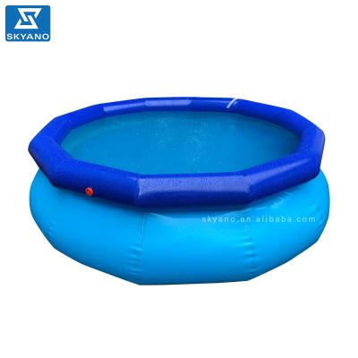 China 0.9mm Plato Portable Outdoor PVC Tarpaulin Pool Round Thicker Material for sale