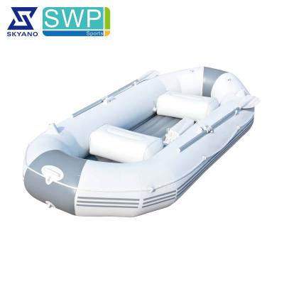 China Aluminum Alloy Outdoor Inflatable High Quality Bottom Fishing Boat Drift Assault Boat for sale