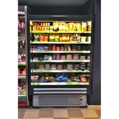 China Plug-in Open Single-temperature Fridge Drinks Display Fridge for sale