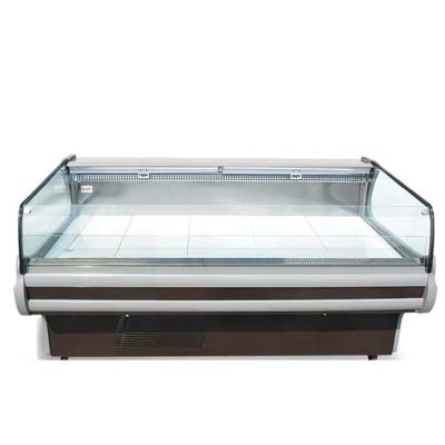 China Single-temperature High Efficiency Meat Seafood Chiller Display Case for sale