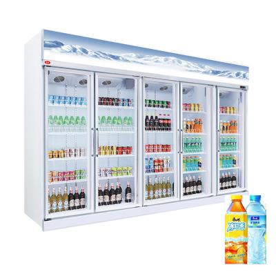 China Black Glass Bar Fridge Beer Fridge Single-temperature Glass Door Fridge Used Visi Cooler Display Cooler for sale