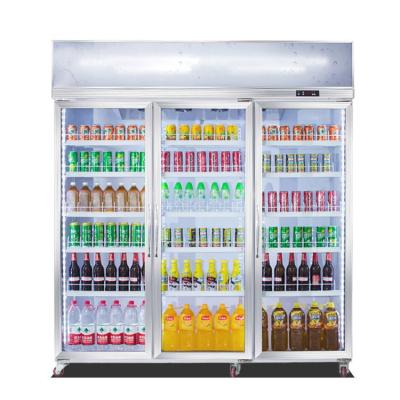 China Single-temperature Used Commercial Refrigerators For Sale Refrigerator Drink Beverage Display Cabinet for sale