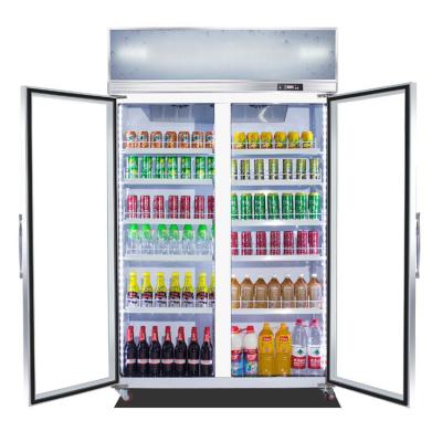 China Single-Temperature Display Commercial Refrigerator Glass Single Door Beer Fridge Beverage Beverage Cooler and Display Chiller Cooler for sale