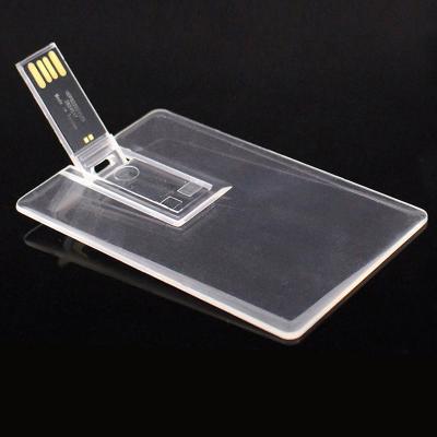 China Transparent Agriculture Bank Card USB Pen Drive Acrylic USB Flash Memory Stick For Wedding Gift 4GB 8GB 16GB 32GB 64GB 128GB for sale