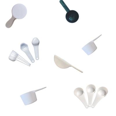 China Disposable Measuring Scoop 2inches 30gr Mini Plastic Powder Spoon Disposable Scoop 1gram Serving Scoop for sale