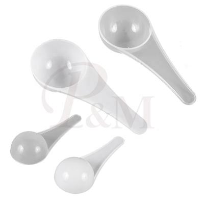 China 1.5g Disposable Disposable Plastic Spoon, P&M Chinese Spoon Scoop Plastic for sale