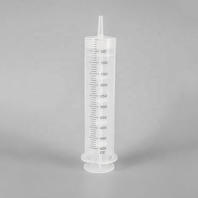 China Stocked 2020 High Quality Food Grade Syringe Factory Direct Stocked Syringes 500ml/cc for sale