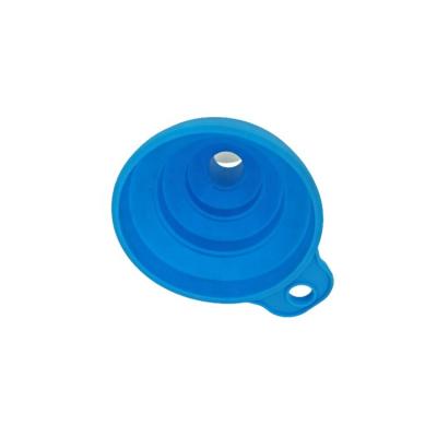 China Viable Viable Silicon Folding Funnel 100% Food Grade Silicone Woma Collapsible Funnel Sets of 4 for sale