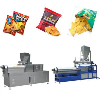 China Energy Saving Doritos/Bugles Nacho Corn Chips Corn Puffing Machine with SIMENS Motor for sale