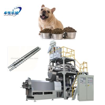 中国 350KW ペットフード キブル製造工場 完全な生産ライン 犬猫ペレット食品製造機械 販売のため