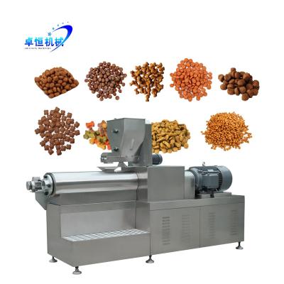 China Máquina de processamento de alimentos para animais de estimação de aço inoxidável para planta de fabricação 23*3*3m automática à venda