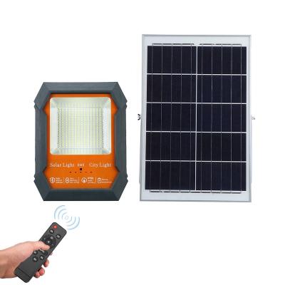 China Outdoor Garden 100W 200W 300W Waterproof IP65 Gray ABS Led Wall Light Solar Lawn Lamp Street Garden Flood Lights for sale